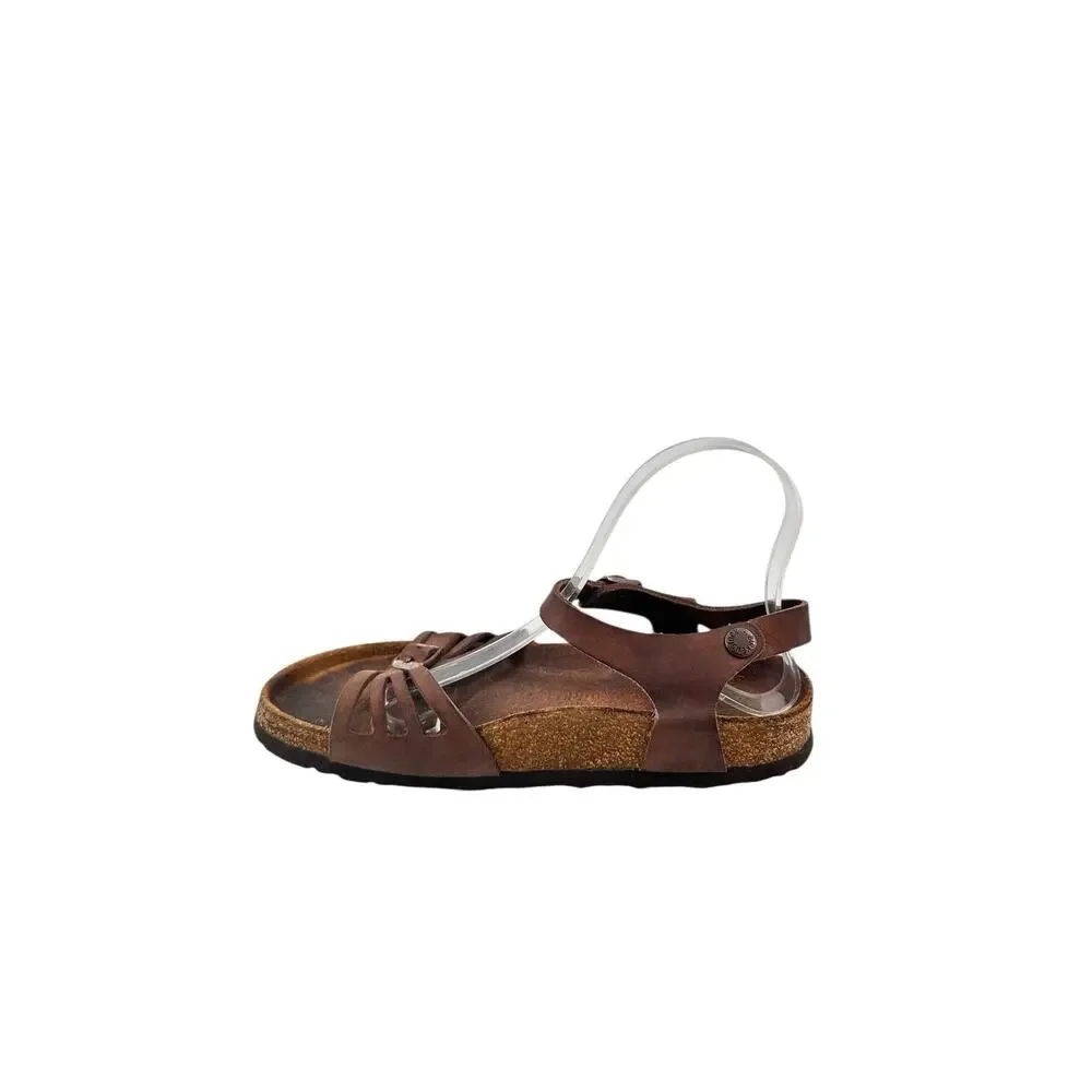 Unique Birkenstock Brown Strappy Leather Sandals